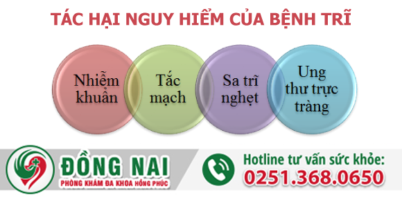 Các giai đoạn của bệnh trĩ